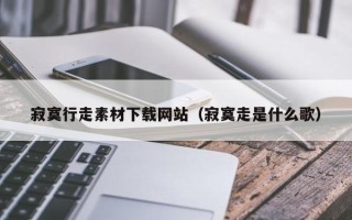 铜仁寂寞行走素材下载网站（寂寞走是什么歌）